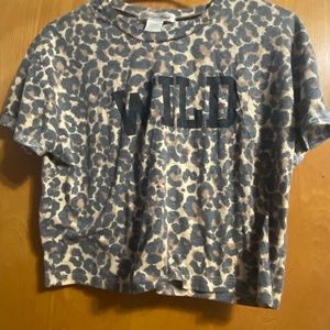 Cheetah crop top
